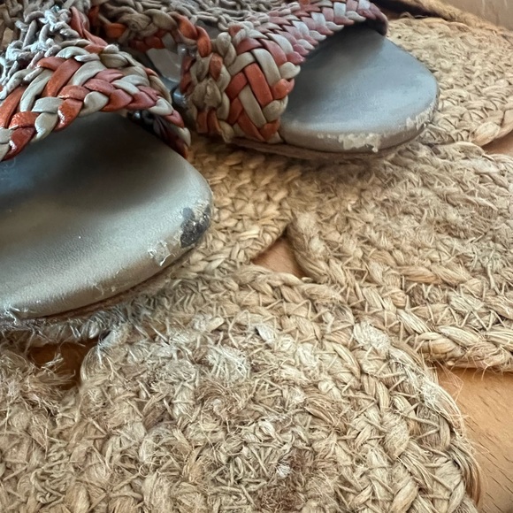 Fendi Leather Braided Sandals Size 37.5 - Picture 9 of 12